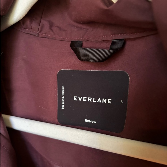 SOLD - Everlane Renew Anorak Jacket - Plum - Picture 3 of 3